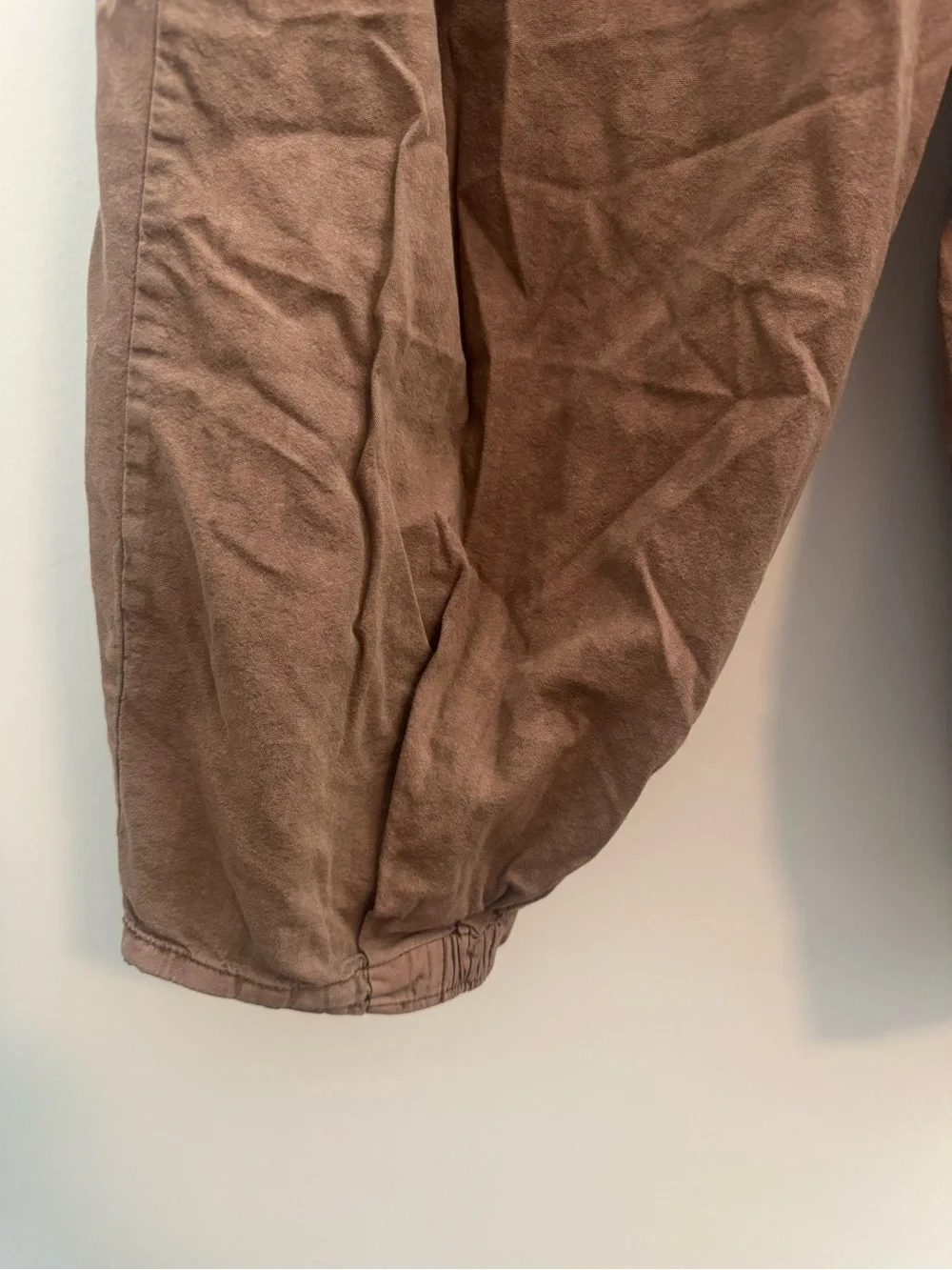 Free People Brown To the Sky Parachute Pants
